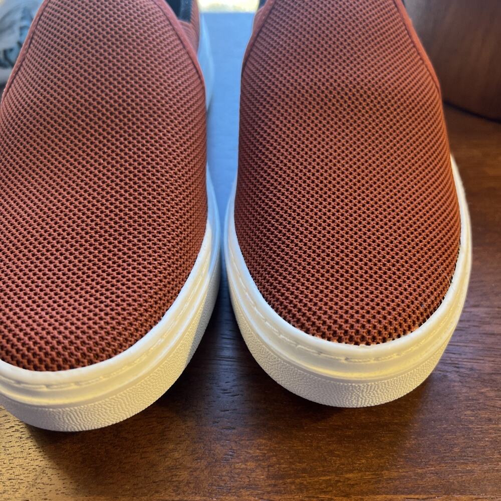 Eileen Fisher Women's Platform Sneakers Never Worn 8.5‎ Red Brown - Picture 6 of 7